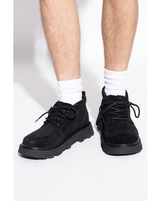 Ugg Black Suede 'Chukka' Shoes for men