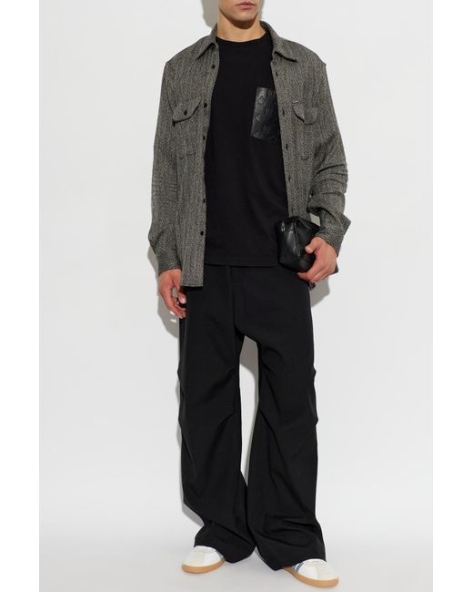 DSquared² Gray Shirt With Pockets for men
