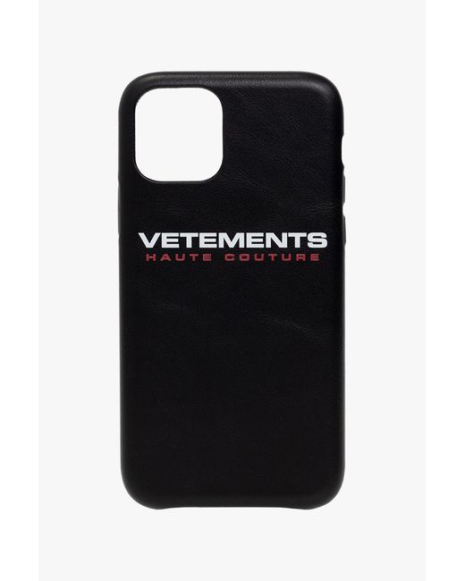 Vetements Black Branded Iphone 11 Pro Case