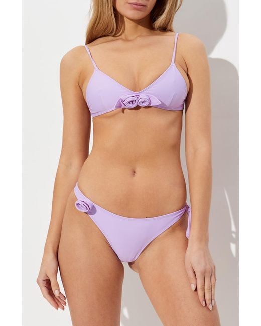 Coperni Purple Bottom Of Swimsuit