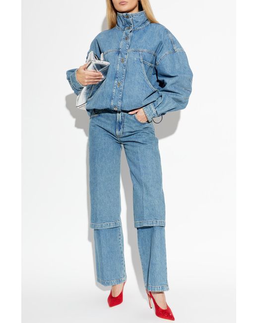 The Attico Blue Denim Jacket