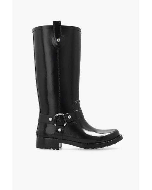 Michael kors 2024 logo rain boots