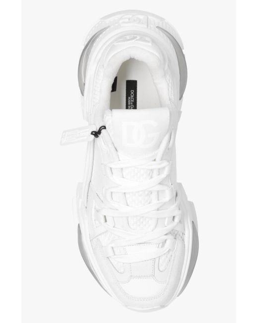 Dolce & Gabbana White 'airmaster' Sneakers,
