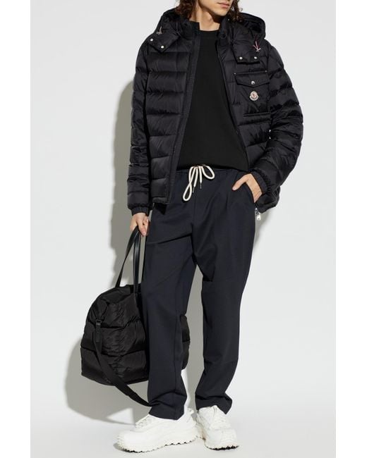 Moncler Black Puffer Jacket 'Verith' for men