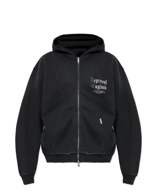 Represent Blue Hoodie for men