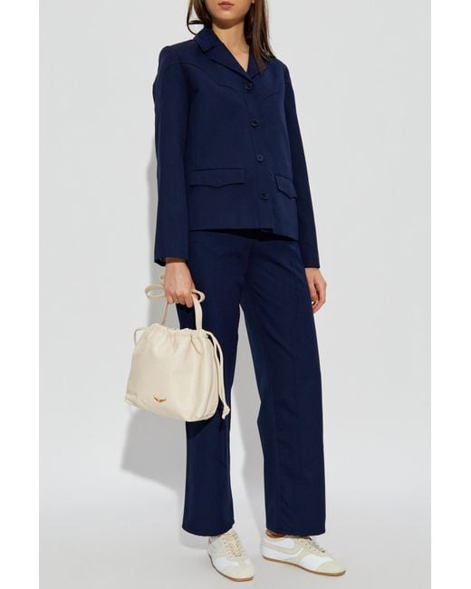 Zadig & Voltaire Blue "Lara" Blazer