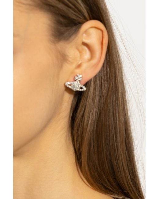 Vivienne Westwood Metallic 'Grace' Earrings