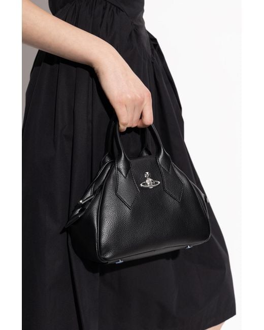 Vivienne Westwood Black 'Yasmine Small' Handbag