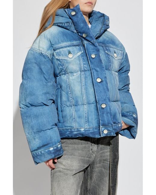 Acne Blue Down Jacket