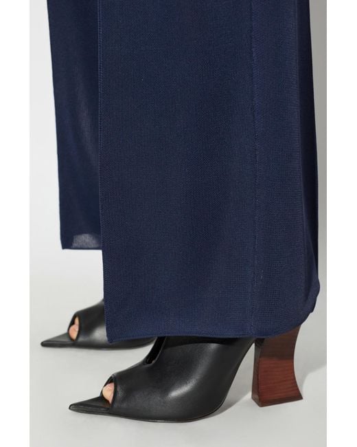 Lanvin Black Leather Heeled Sandals