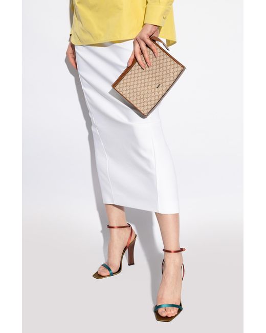 Max Mara White Bag 'Mmtrousses'