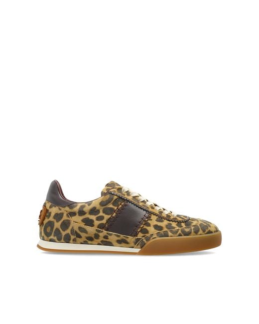 Etro Brown Sports Shoes With Logo