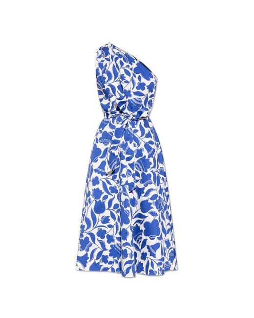 Kate Spade Blue One-shoulder Dress