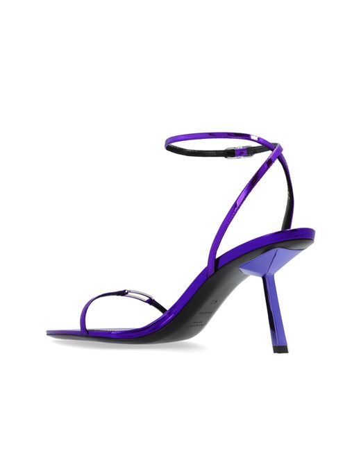 Saint Laurent Black High Heels Sandals ‘Kitty’