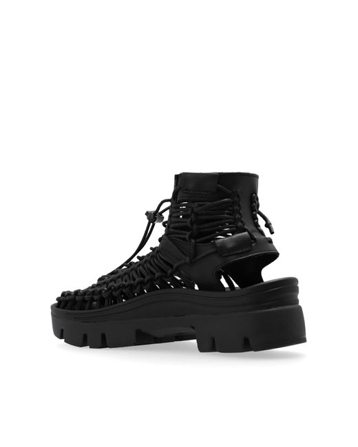 Comme des Garçons Black ‘Uneek Mid’ Sandals