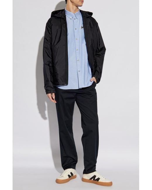 Moncler Black Jacket Sarrans for men