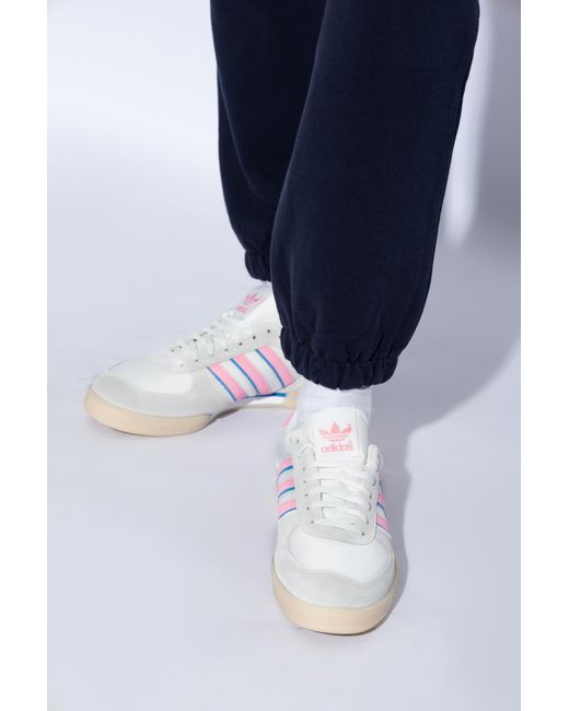 Adidas Originals White 'squash Indoor' Sports Shoes,