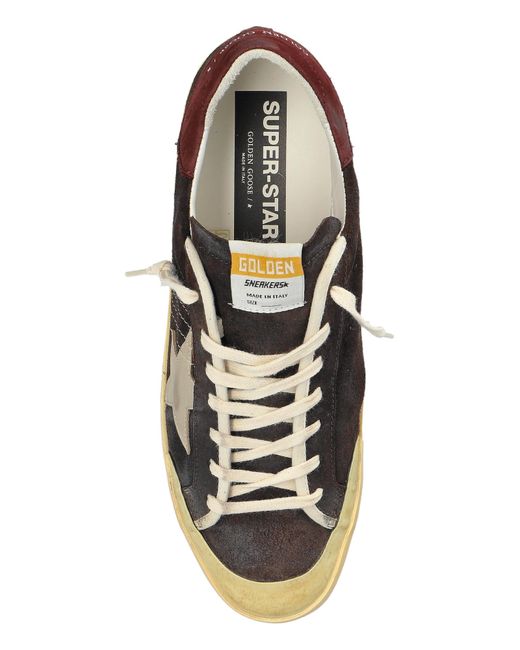 Golden Goose Deluxe Brand Black Sneakers Super-Star Penstar Classic With List for men