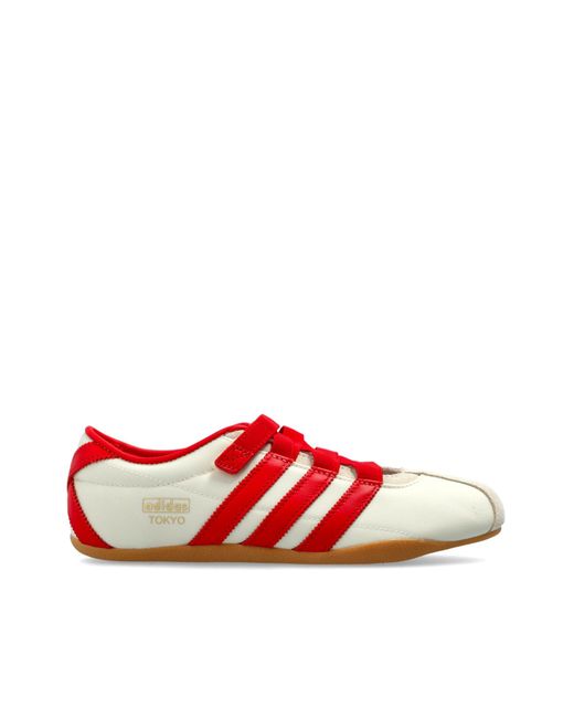 Adidas Originals Red 'Tokyo Mj' Sports Shoes