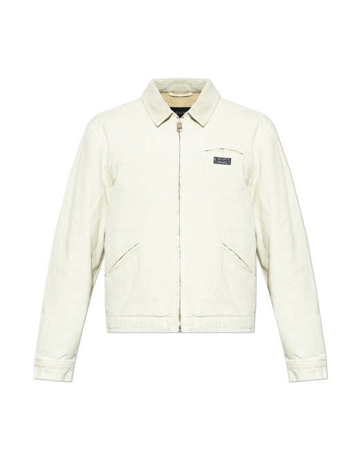 AllSaints White Jacket 'Korey Borg' for men