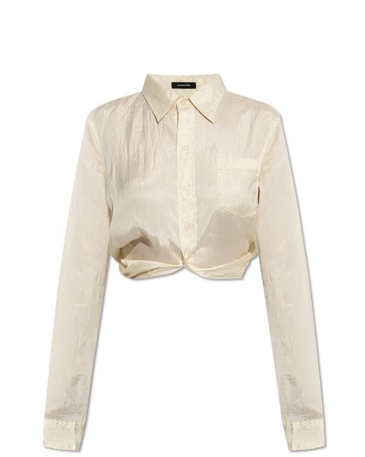 R13 Natural Shirt With Pocket