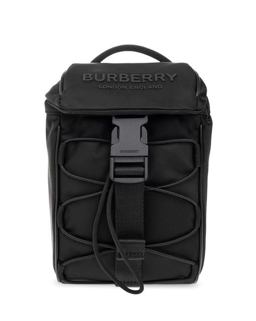 Burberry Black 'murray' One-shoulder Backpack for men