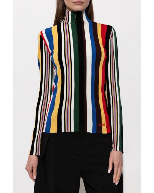 Loewe Black Top With A Turtleneck