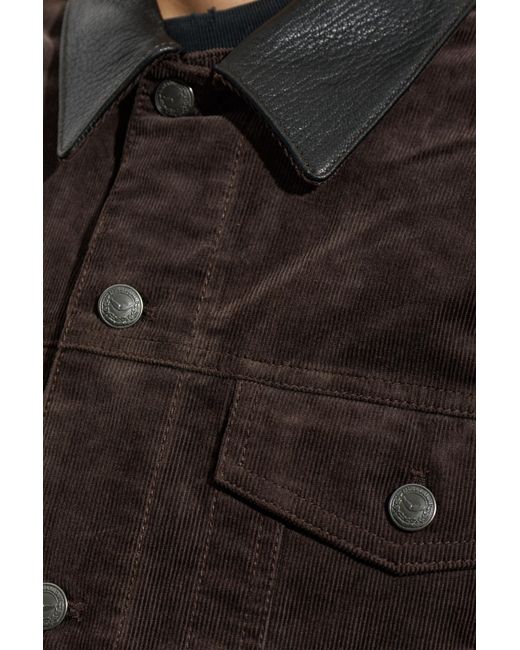 Zadig & Voltaire Black 'Bases' Jacket for men