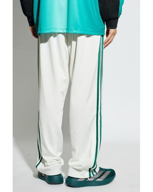 Adidas Originals White Sweatpants With Logo for men