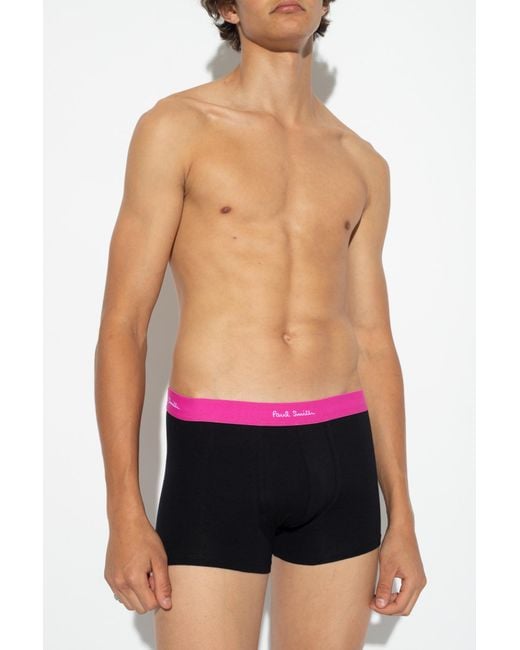 Paul Smith Black Boxers Seven-Pack for men