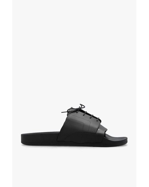 Maison Margiela Rubber Slides in Black Lyst