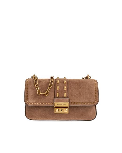 MICHAEL Michael Kors Brown Shoulder Bag "Tribeca"