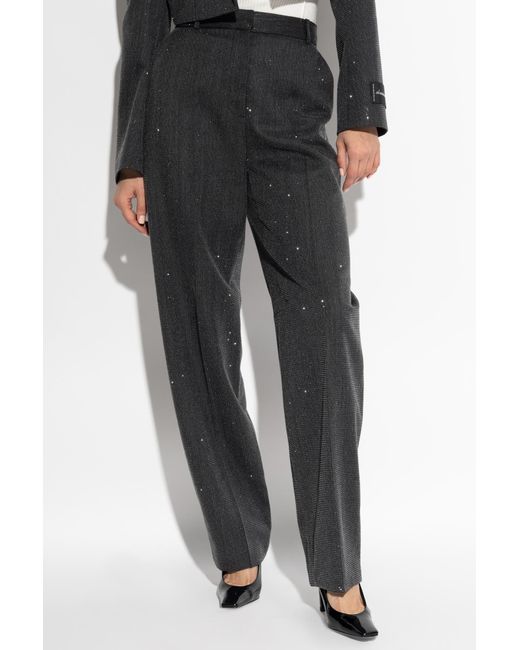 Alexander Wang Black Wool Pants