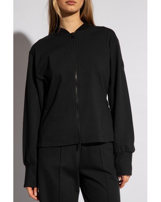 Moncler Black Zip-up Sweatshirt,