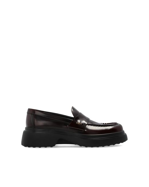 Tod's Black Loafers Type Shoes
