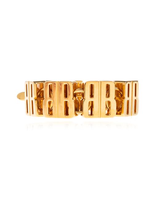 Balenciaga Brown Monogram Bracelet