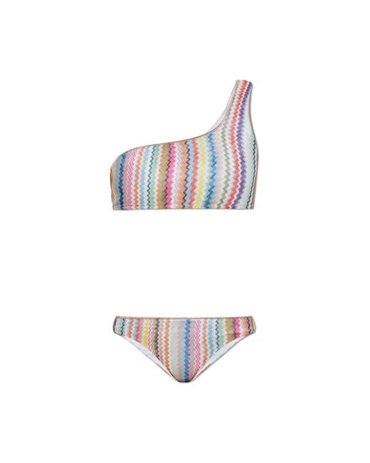 Missoni White Two-Piece Swimsuit