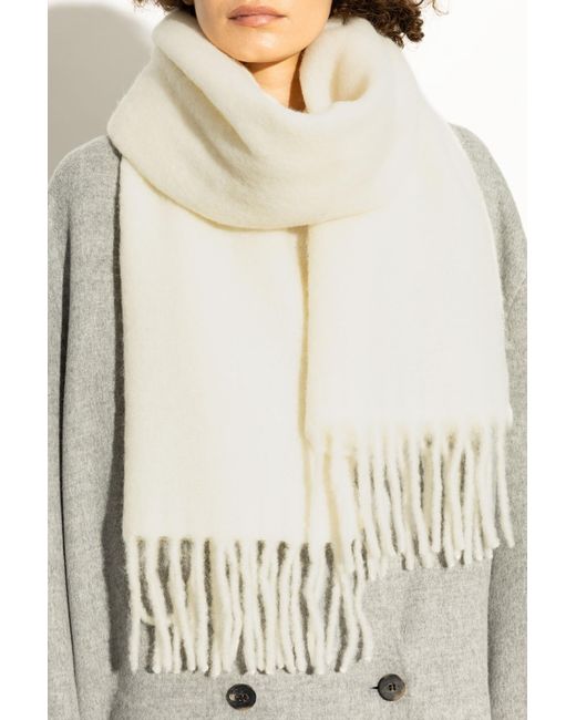 Canada Goose Natural Woolen Scarf