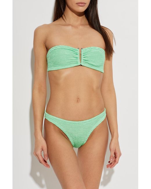 Paramidonna Green Two-Piece Swimsuit "Frida"