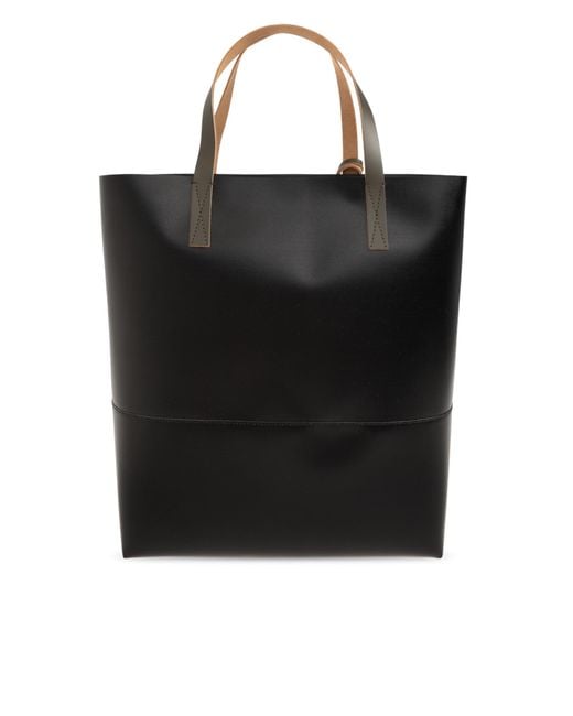 Marni Black Shopper Bag for men