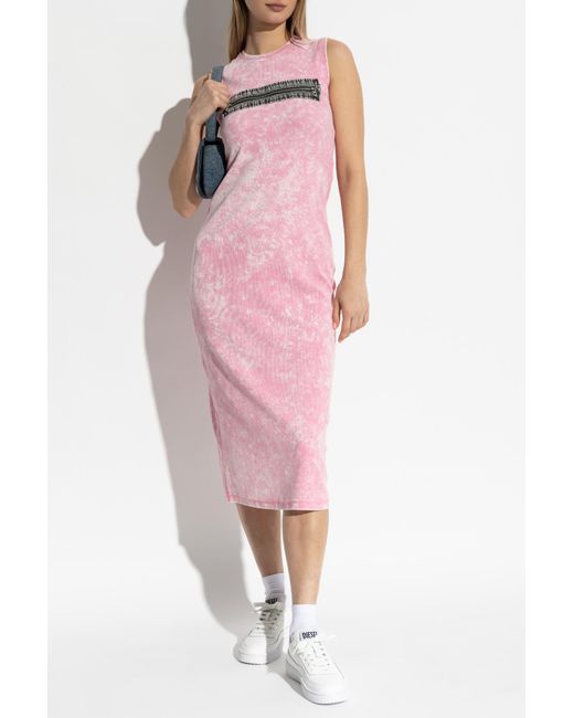 DIESEL Pink Dress D-Pra