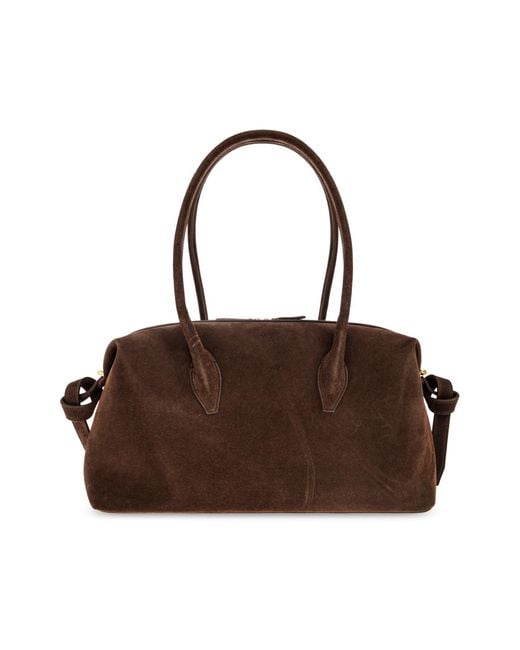 Yuzefi Brown "Brioche Duffle" Shoulder Bag