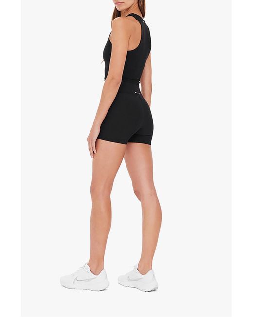 The Upside Black "Peached" Shorts