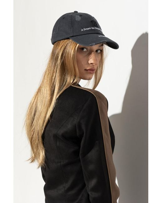 M I S B H V Black Baseball Cap
