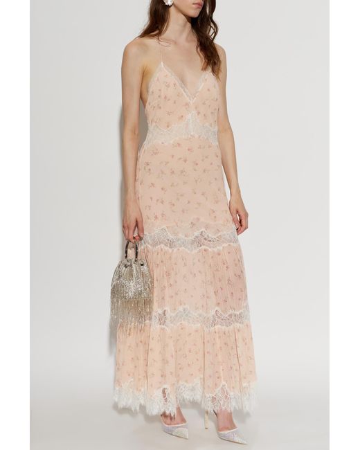 LoveShackFancy White Cotton Dress 'Kieva'