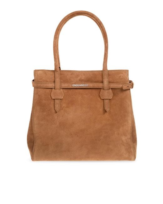 DSquared² Brown 'Twin' Shopper Bag