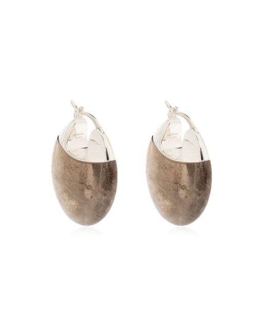 LIE STUDIO White 'Earrings 'Erin'