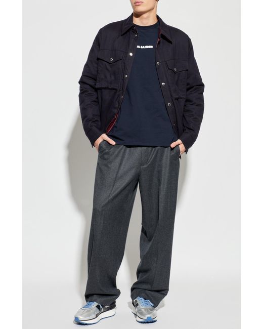 Dolce & Gabbana Blue Reversible Jacket for men