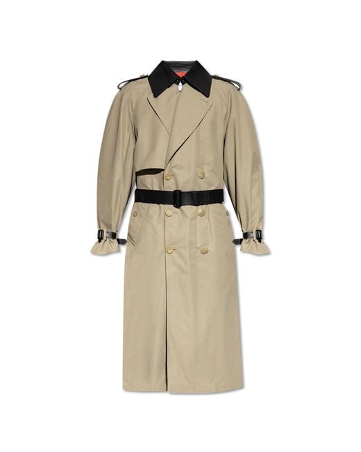 Givenchy Natural Coat With Collar for men
