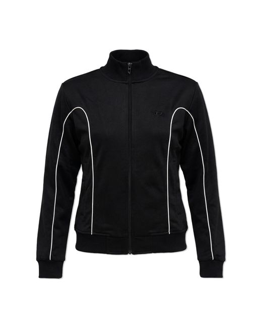 DIESEL Black Sweatshirt 'F-Locking-Od'